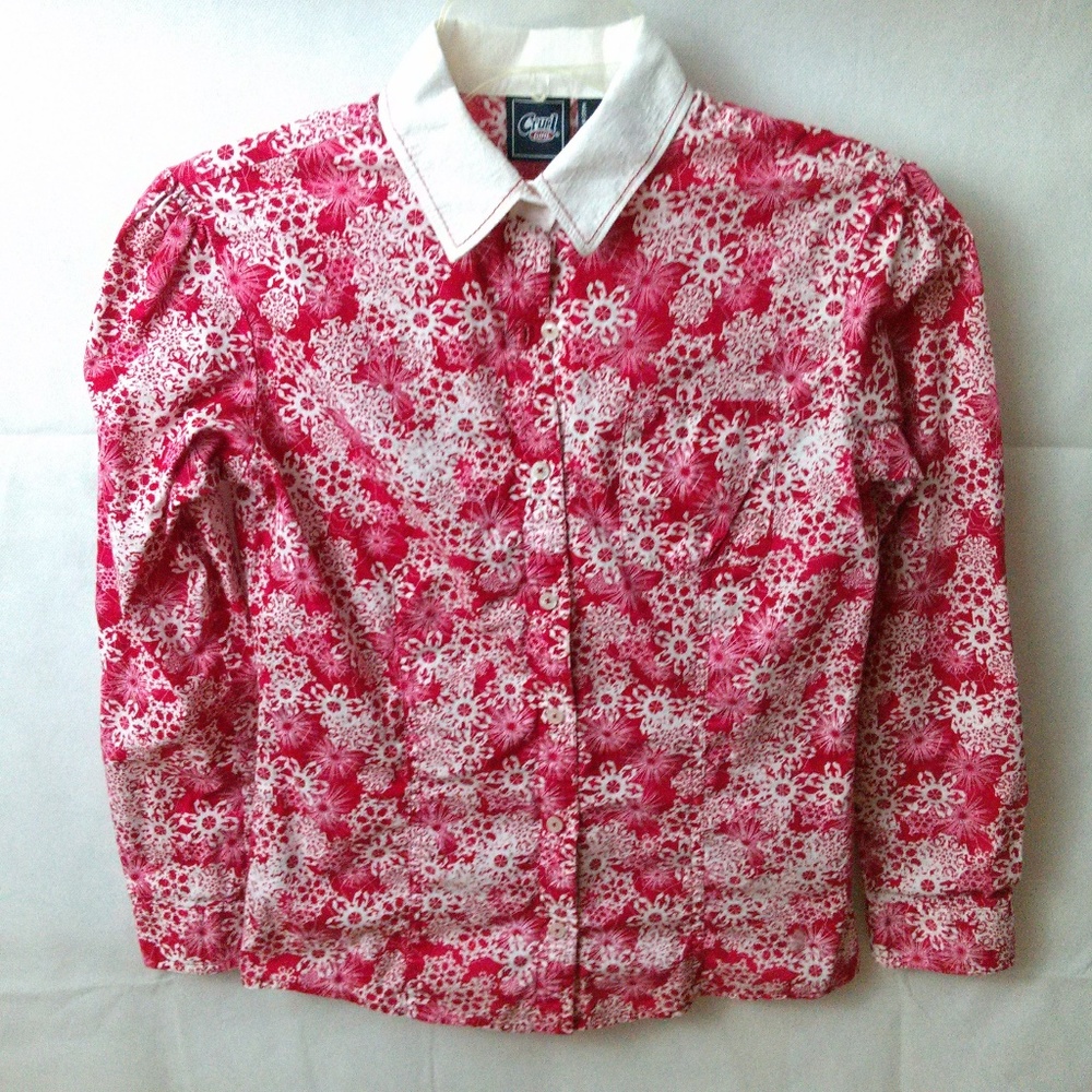 Cruel girl long sleeve  Button down shirt  western